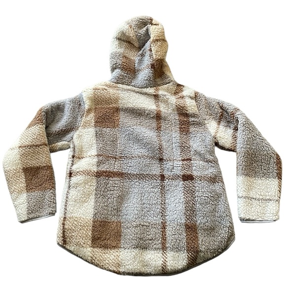 NWOT Weatherproof - Reversible Sherpa Hoodie - Picture 3 of 4